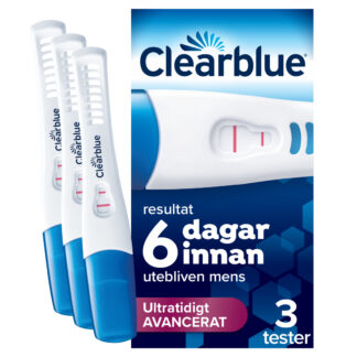 Clearblue Ultratidigt Avancerat Graviditetstest – 3 st