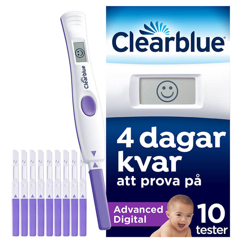 Clearblue Advanced Digital Ägglossningstest 10-pack