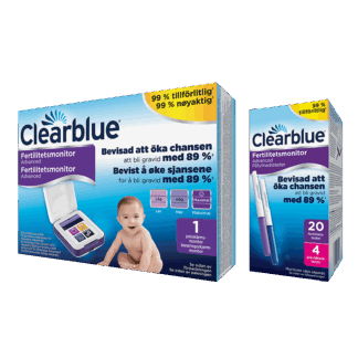 Clearblue Advanced Fertilitetsmonitor, 20+4 st teststickor