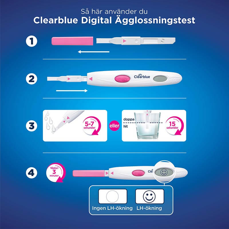 Clearblue Digitalt Ägglossningstest 10-pack - Bild 6