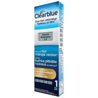 Clearblue digital graviditetstest med veckoindikator - 2 st. - 1 st. förp.